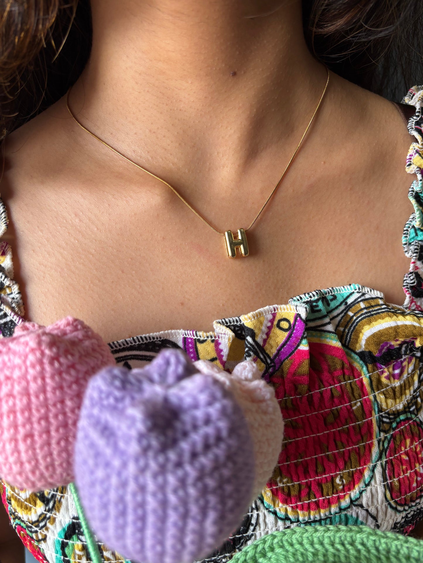 Initial necklace