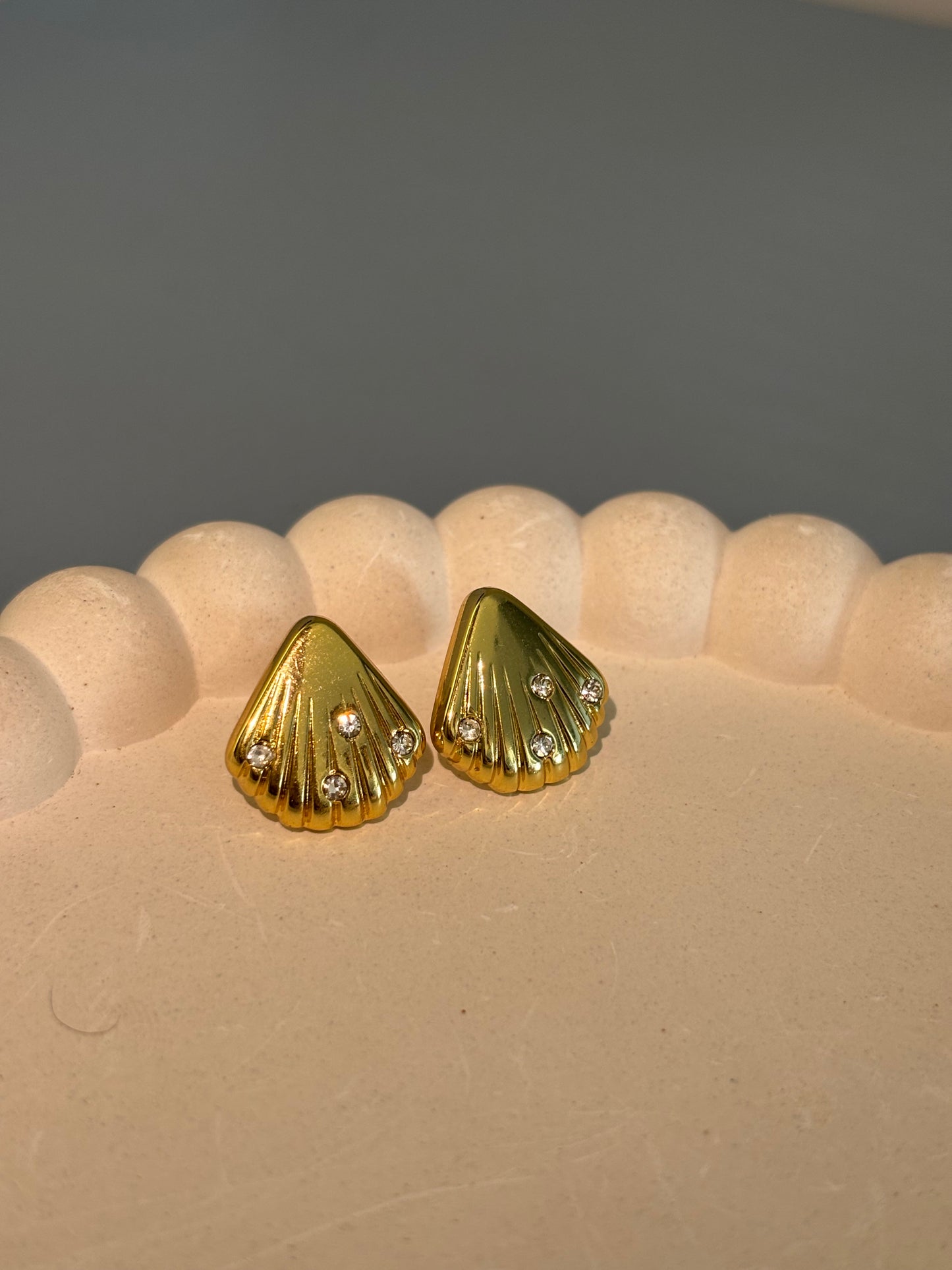 Seashell earrings