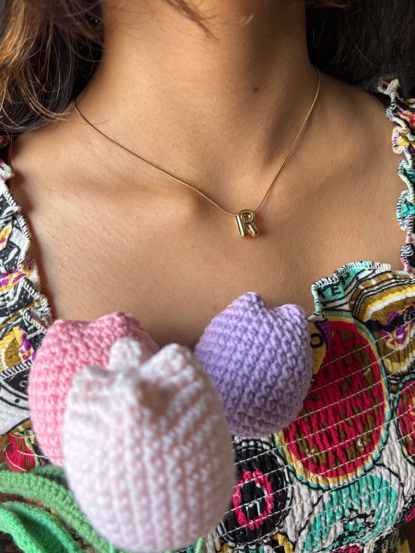 Initial necklace