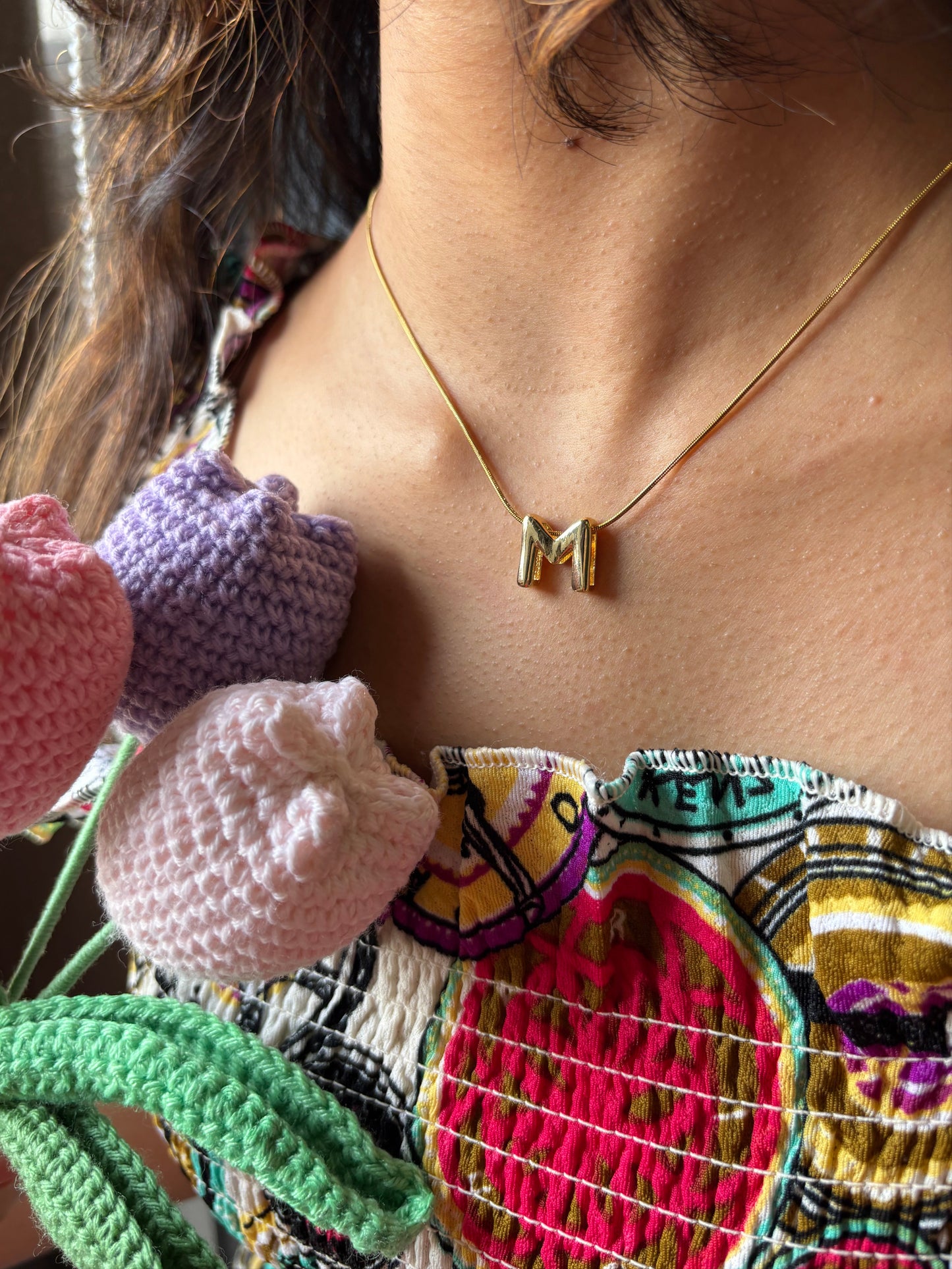 Initial necklace