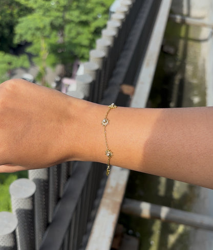 matching mini sun bracelet