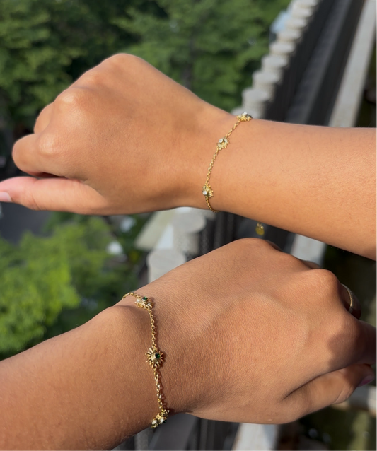 matching mini sun bracelet